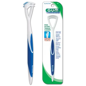 G.U.M TONGUE CLEANER, BRUSH & SCRAPER
