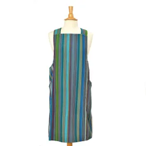 Hand Woven Crossback Apron | Quetzal Jade