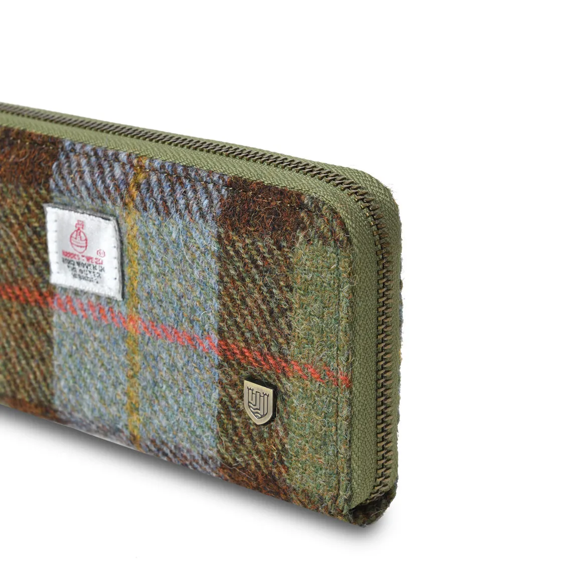 Harris Tweed Zip Wallet