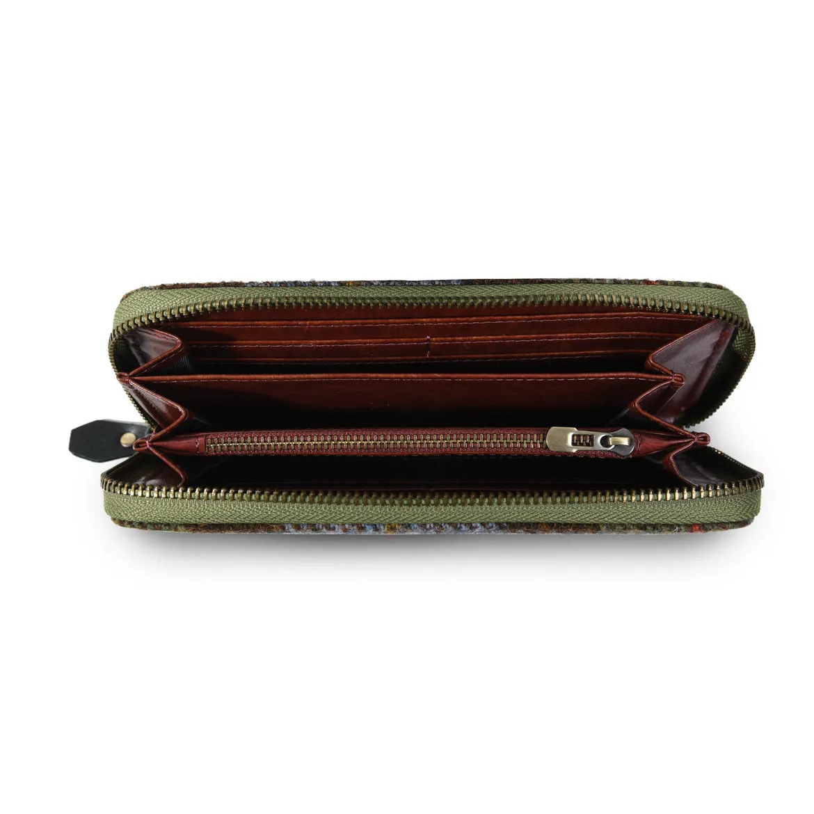 Harris Tweed Zip Wallet