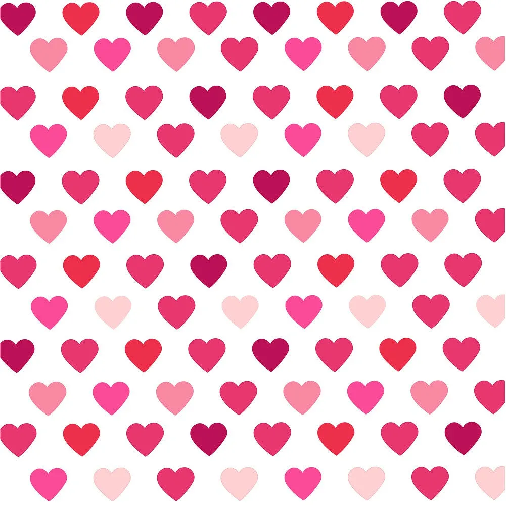 Heart Pattern Heat Transfer Vinyl Sheet