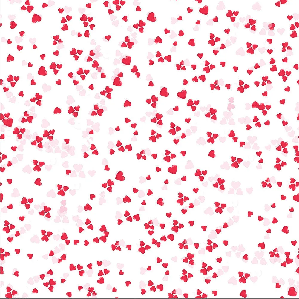Heart Pattern Heat Transfer Vinyl Sheet