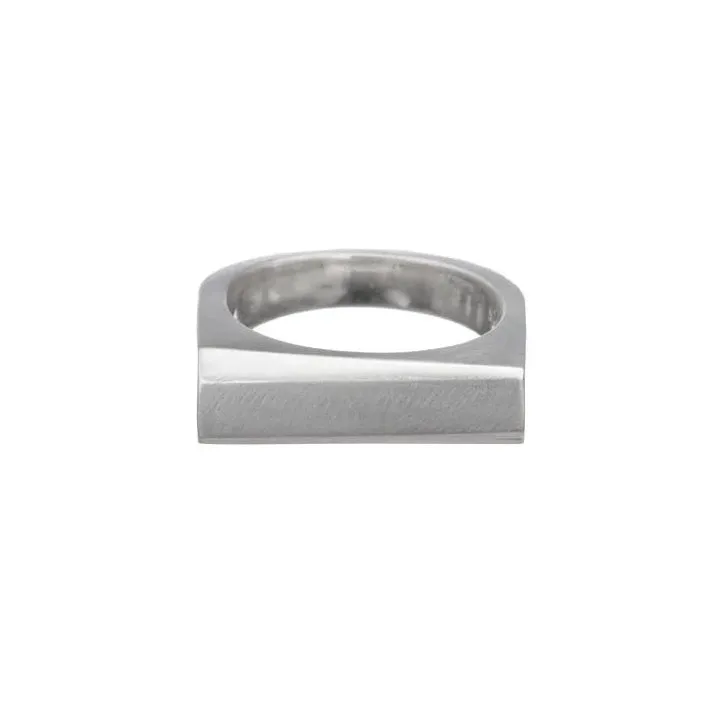 Heavy Angled Bar Ring