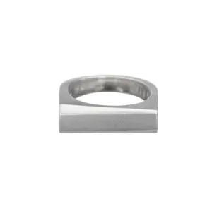 Heavy Angled Bar Ring