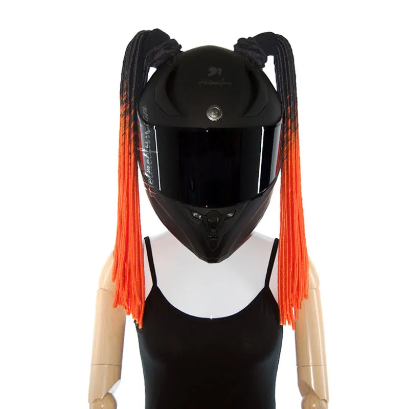 Helmet Pigtails Soft Dreadlocks