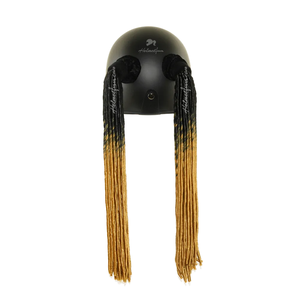 Helmet Pigtails Soft Dreadlocks