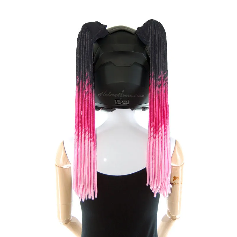 Helmet Pigtails Soft Dreadlocks