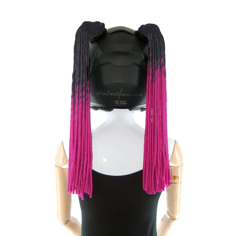 Helmet Pigtails Soft Dreadlocks
