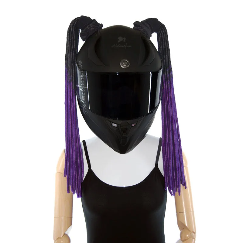Helmet Pigtails Soft Dreadlocks