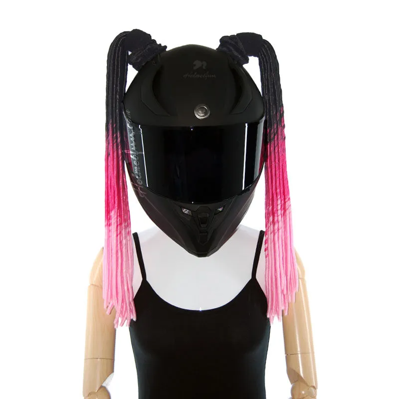 Helmet Pigtails Soft Dreadlocks
