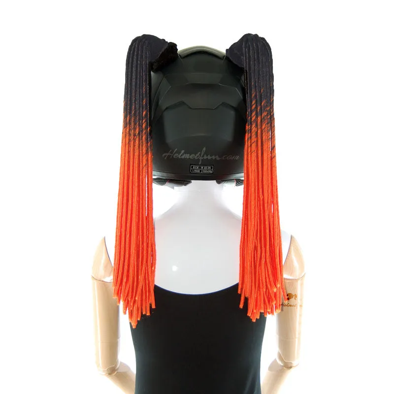 Helmet Pigtails Soft Dreadlocks