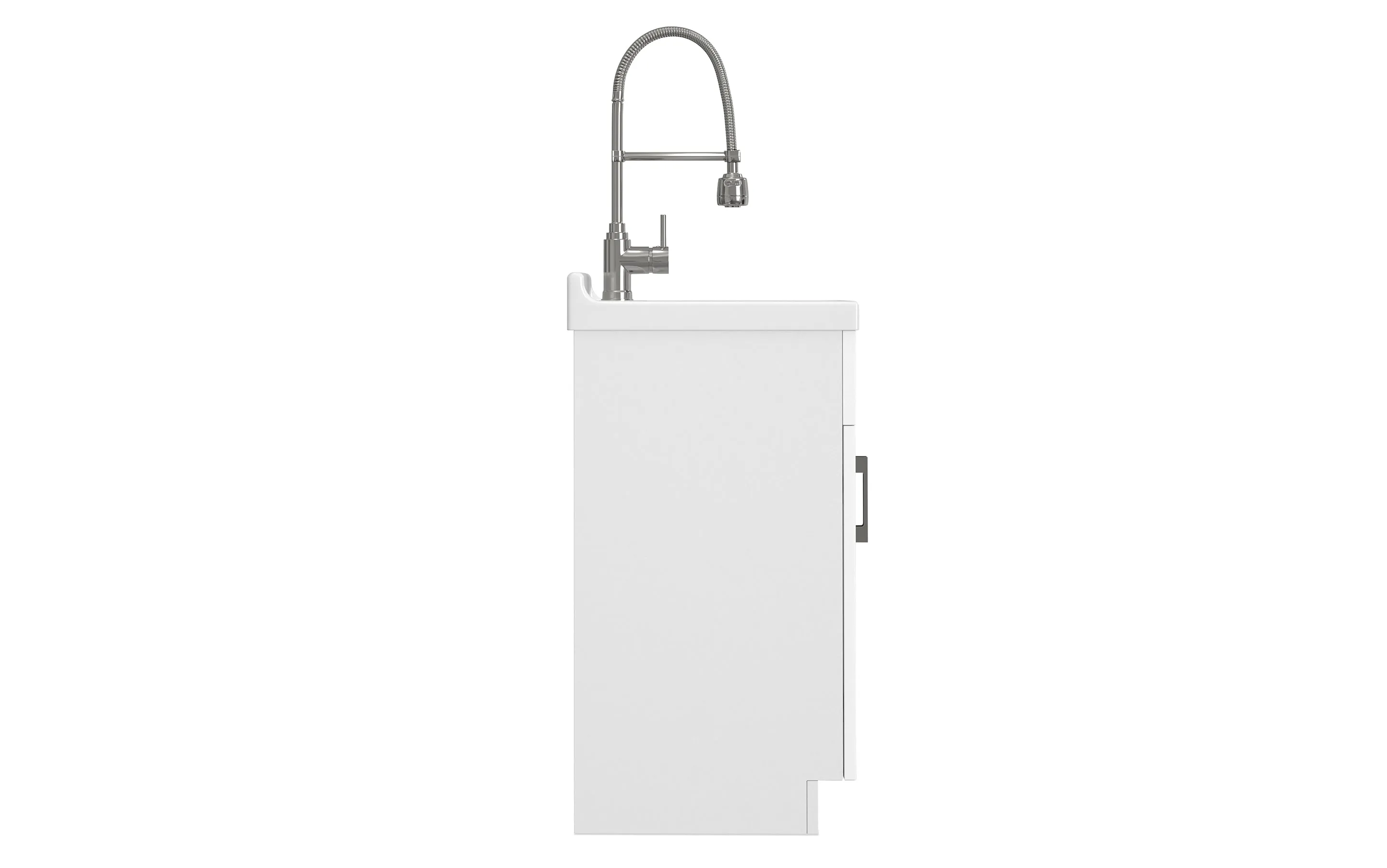 Hennessy All-In-One Deluxe 24-inch Laundry Utility Sink and Cabinet with ABS Sink