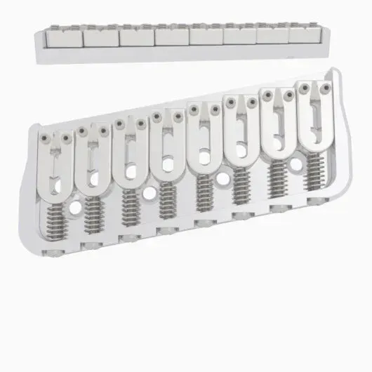 Hipshot Multi-Scale Fixed Guitar Bridge, 8 String