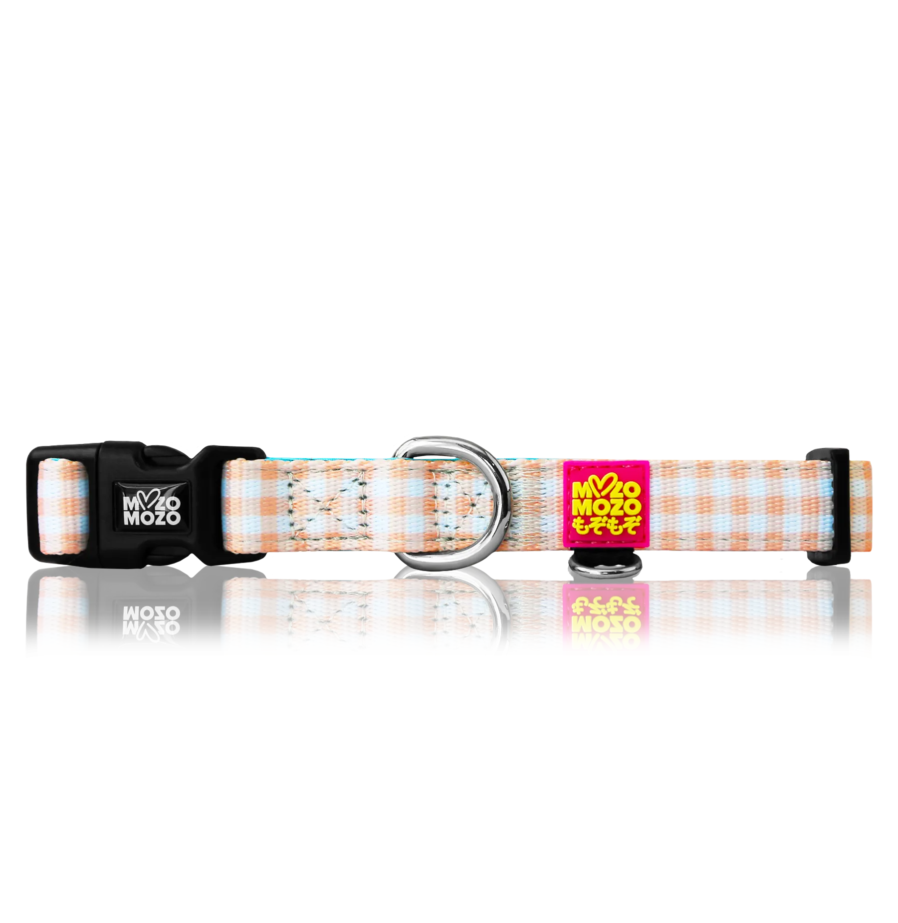 Honey gingham collar