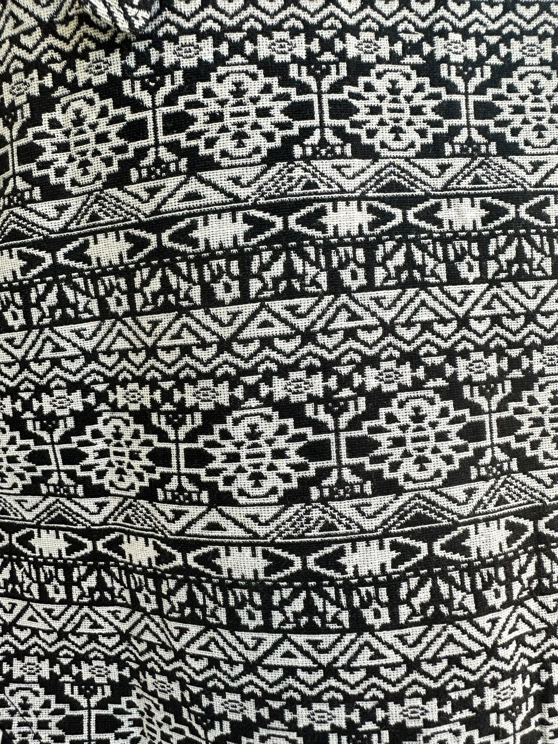 'Hooded Cowl'  - Black/White Art
