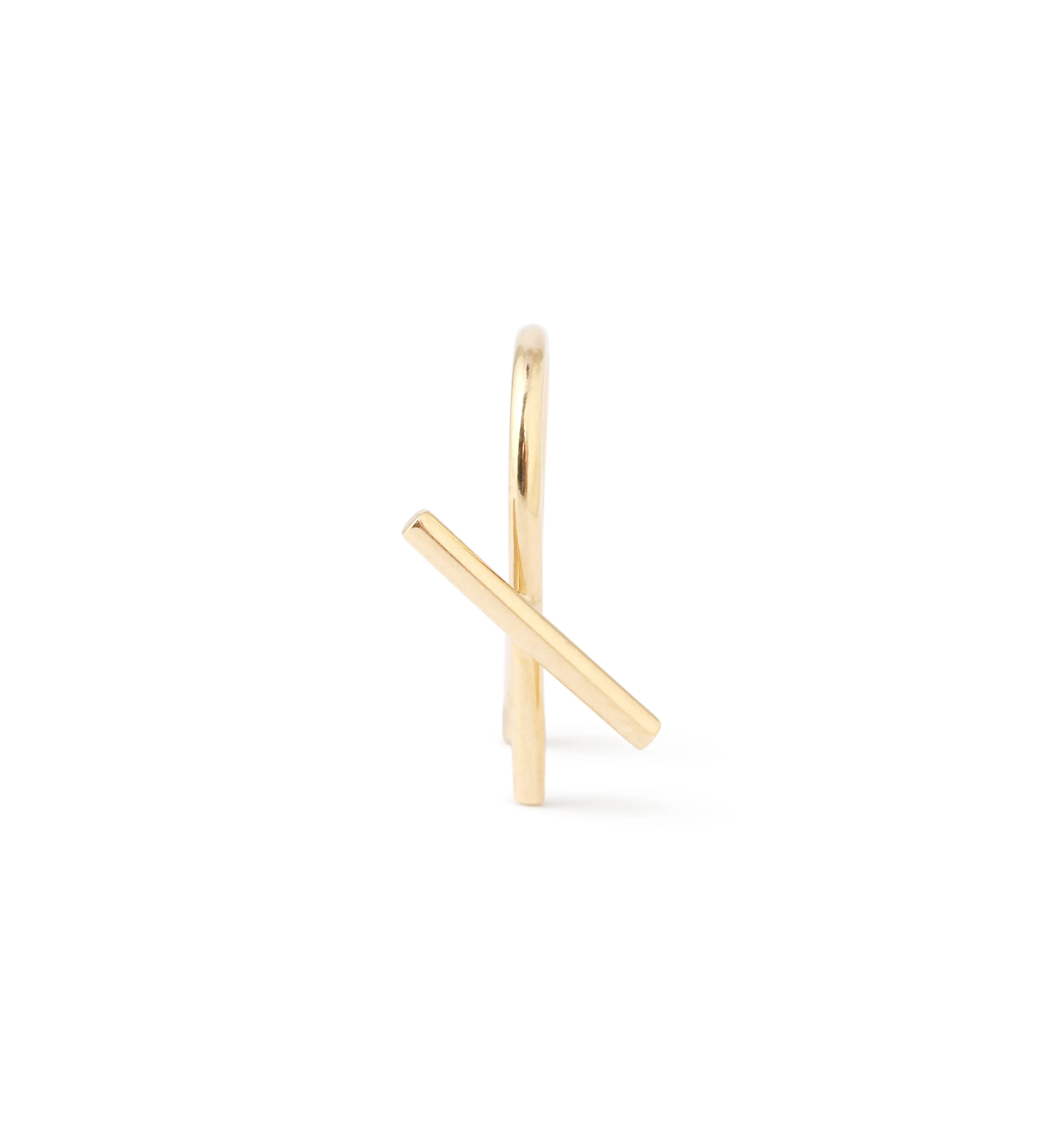Horizon Thread Earring (half pair) by Labulgara