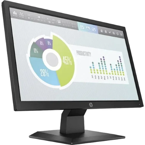 HP P204v 19.5-inch 1600 X 900p HD 16:9 60Hz 5ms TN LCD Monitor