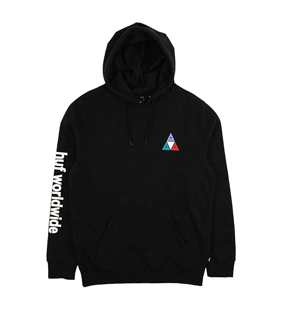HUF Prism Triple Triangle Hoodie - Black