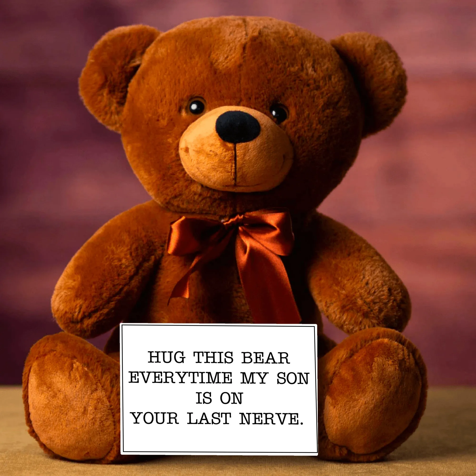 Hug This Bear Daughter In Law Teddy Bear With Postcard - PRICE INCLUDES FREE SHIPPING!!
