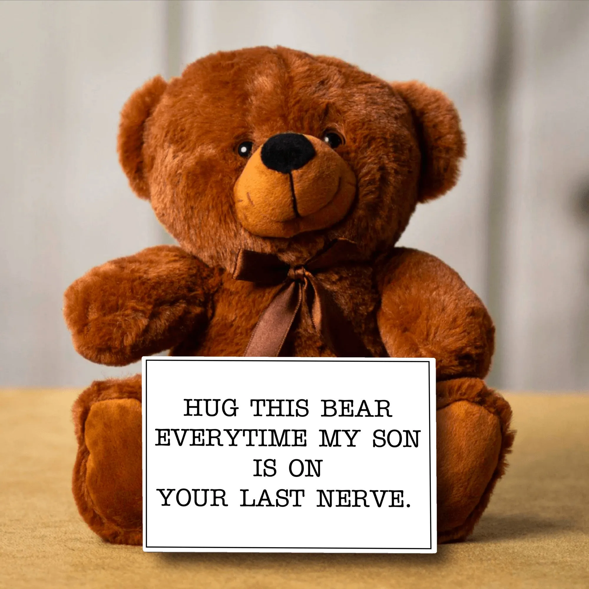 Hug This Bear Daughter In Law Teddy Bear With Postcard - PRICE INCLUDES FREE SHIPPING!!