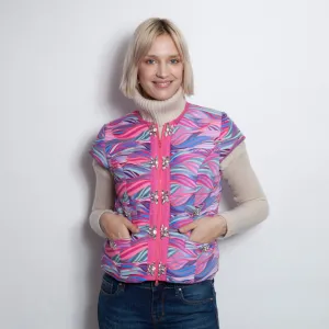 Icaria Fuchsia Cap Sleeve Vest