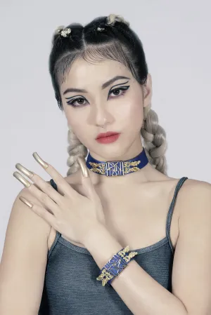 Ice Phoenix Embellished Bracelet