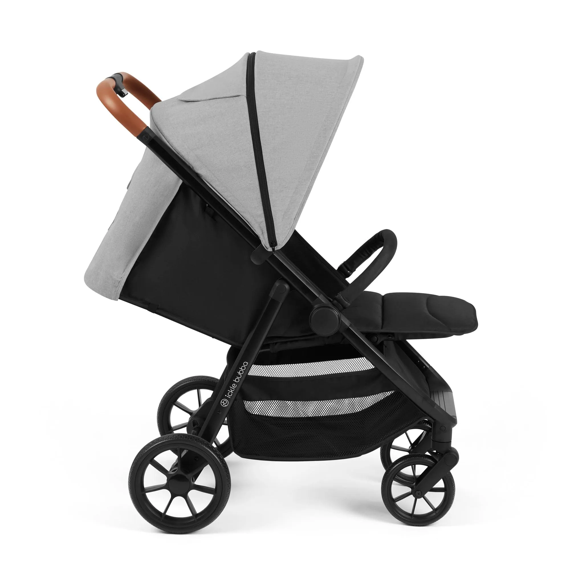 Ickle Bubba Stomp Stride Pushchair in - Pearl Grey