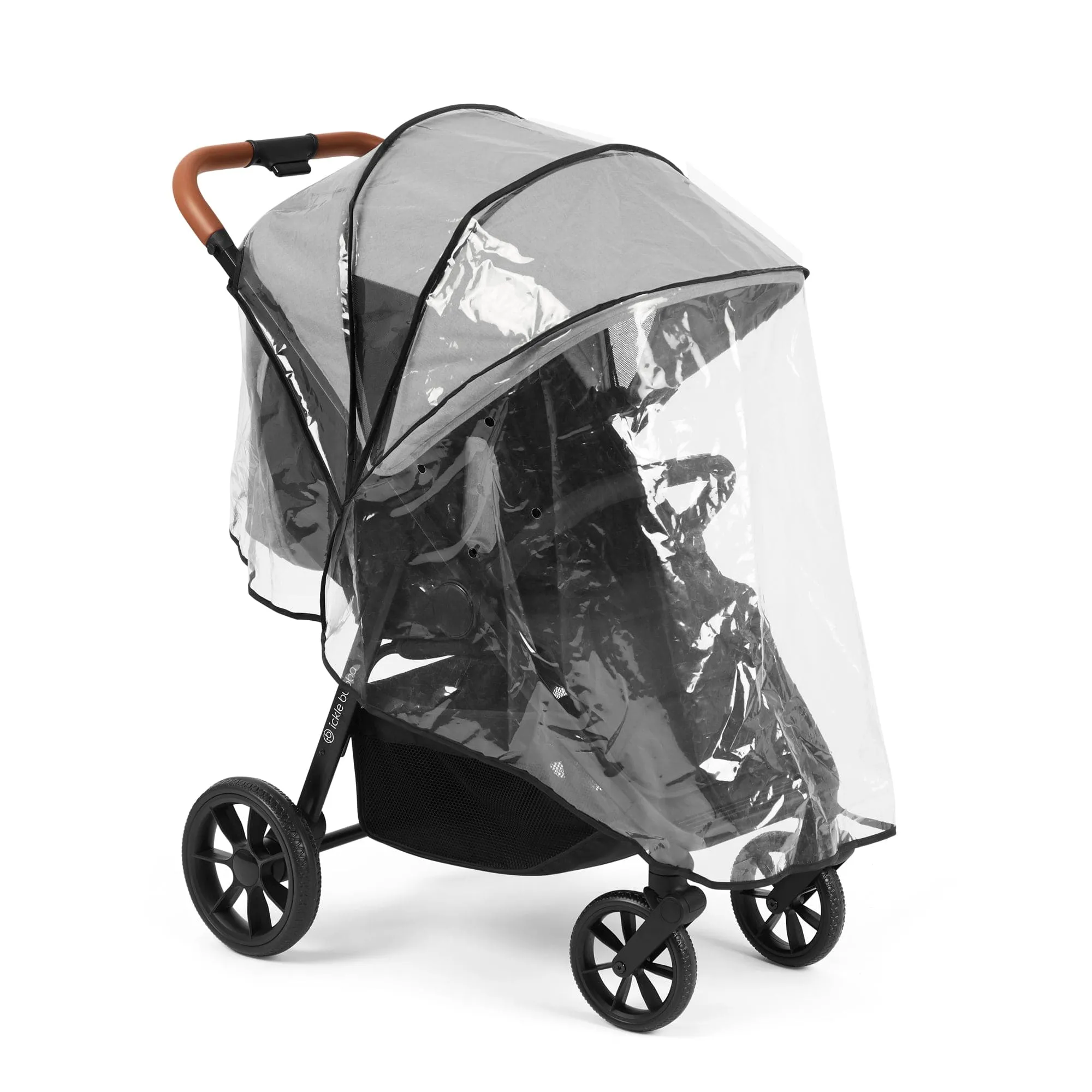 Ickle Bubba Stomp Stride Pushchair in - Pearl Grey
