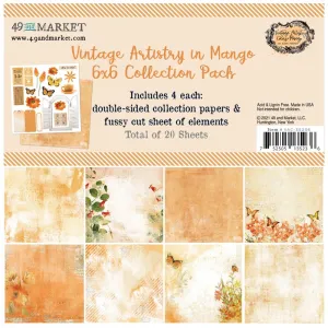 In Mango - 6x6 Paper Pack 49 & Market Collection