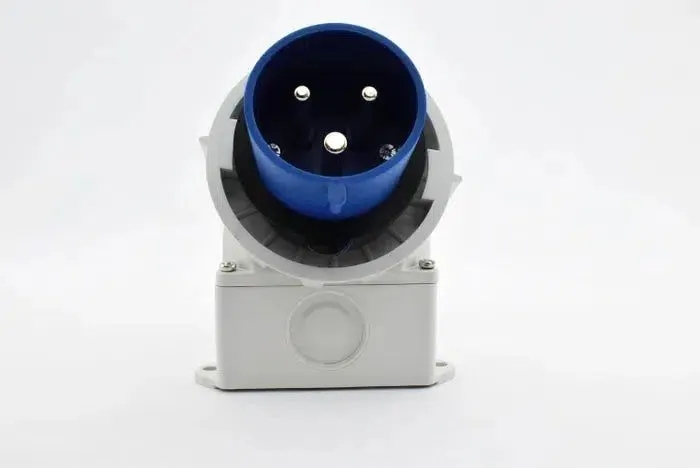 Inlet 32 Amp IP67 Angled