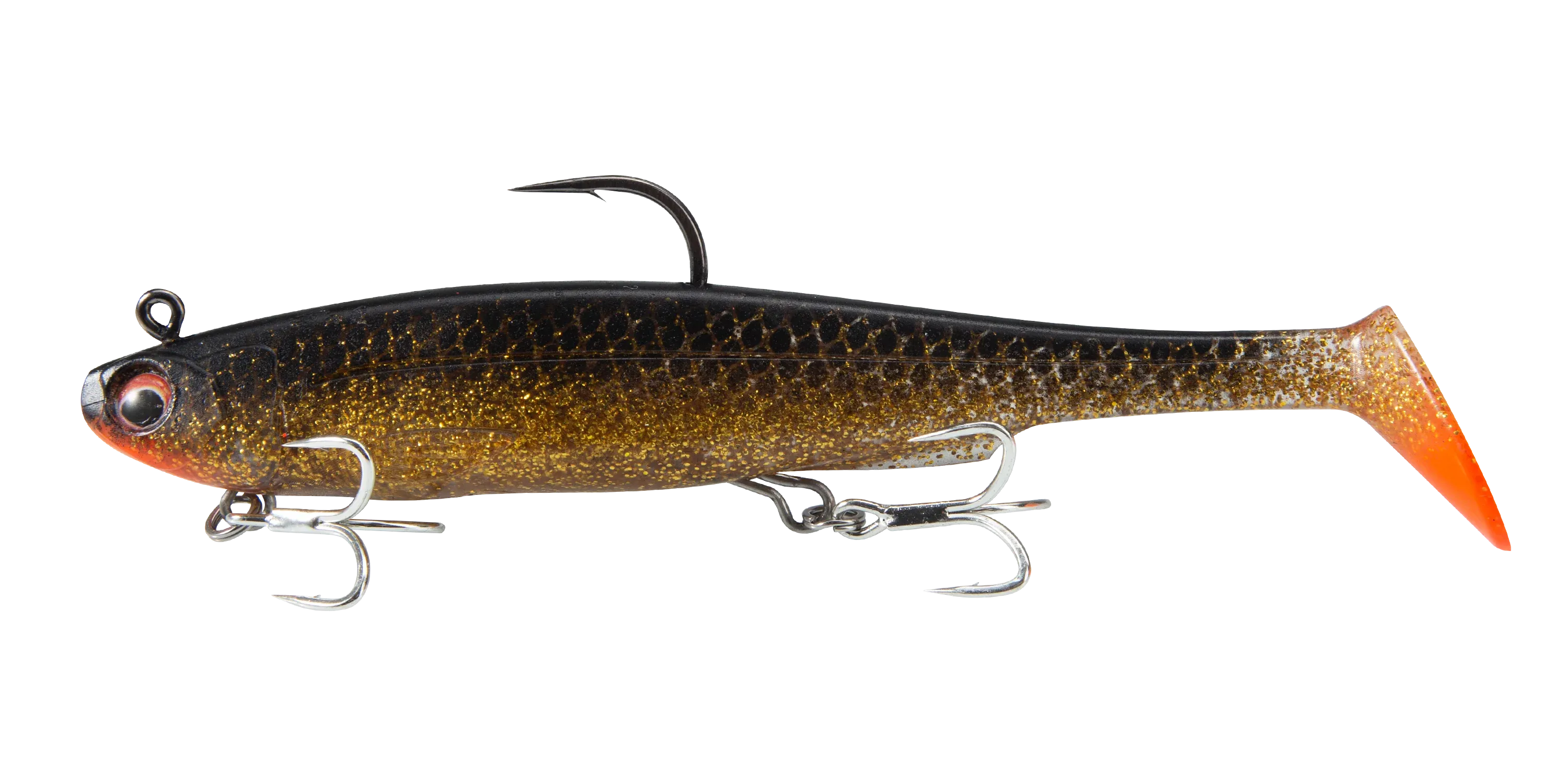 Irukandji Sicario DTF Rigged Soft Plastic Swimbait Lure 150