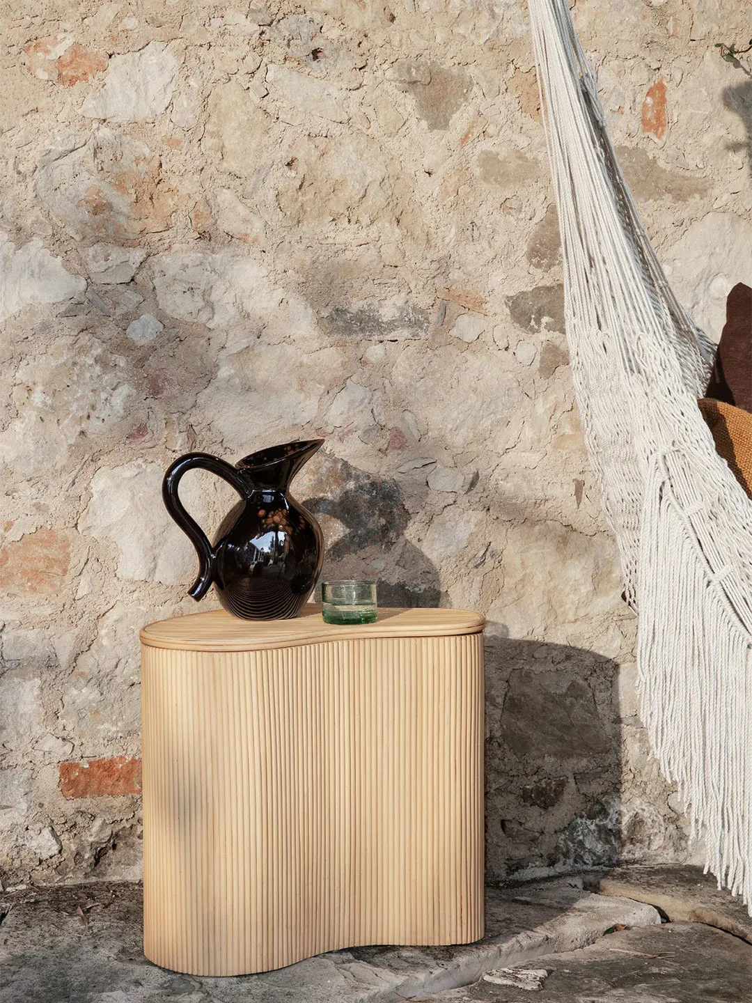 Isola Natural Storage Table