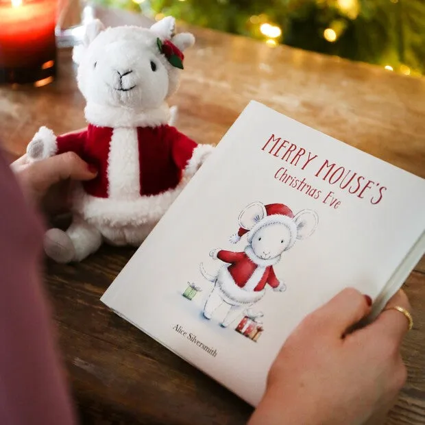 Jellycat Merry Mouse Christmas Eve Gift Set