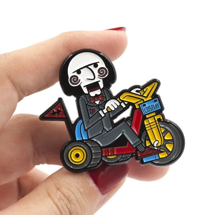 Jigsaw Enamel Pin