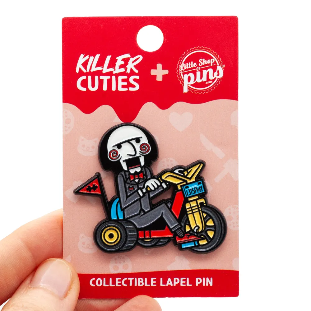 Jigsaw Enamel Pin