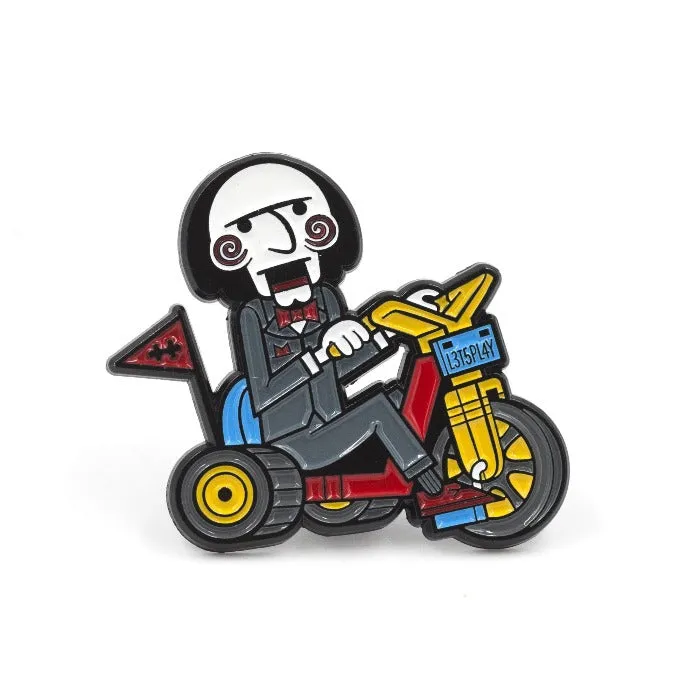 Jigsaw Enamel Pin