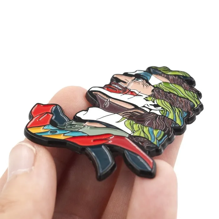 Joker Enamel Pin