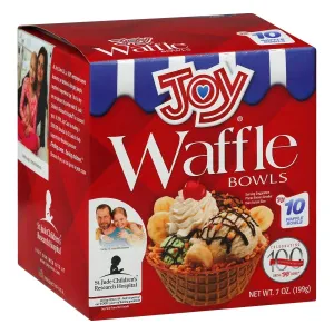 Joy Waffle Bowls 10s
