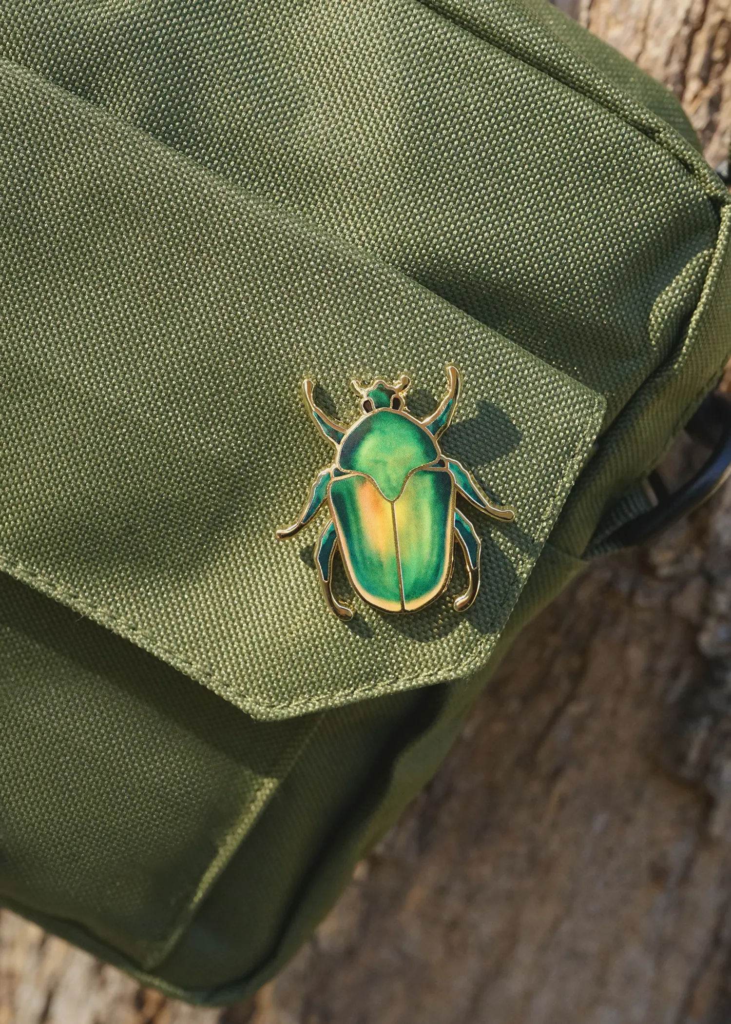 June Beetle Pin