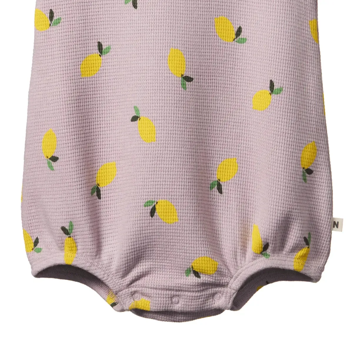 Juno Romper Waffle - Lilac Lemon