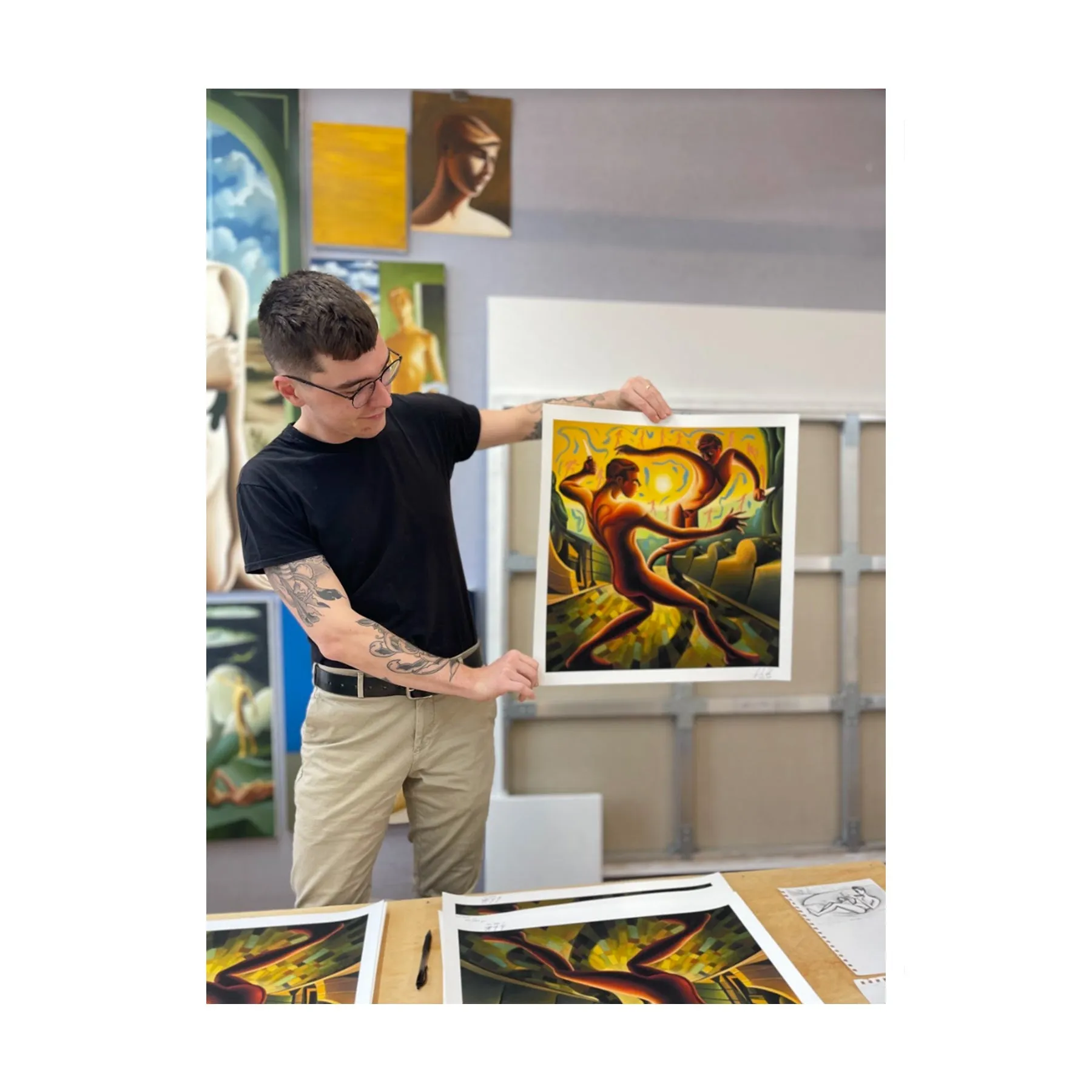 Justin Liam O'Brien, Each Man Kills The Thing He Loves, 2022; Limited Edition Print