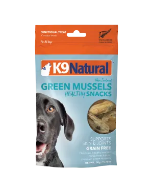 K9 Natural Freeze Dried Green Lip Mussels 50g Dog Treats