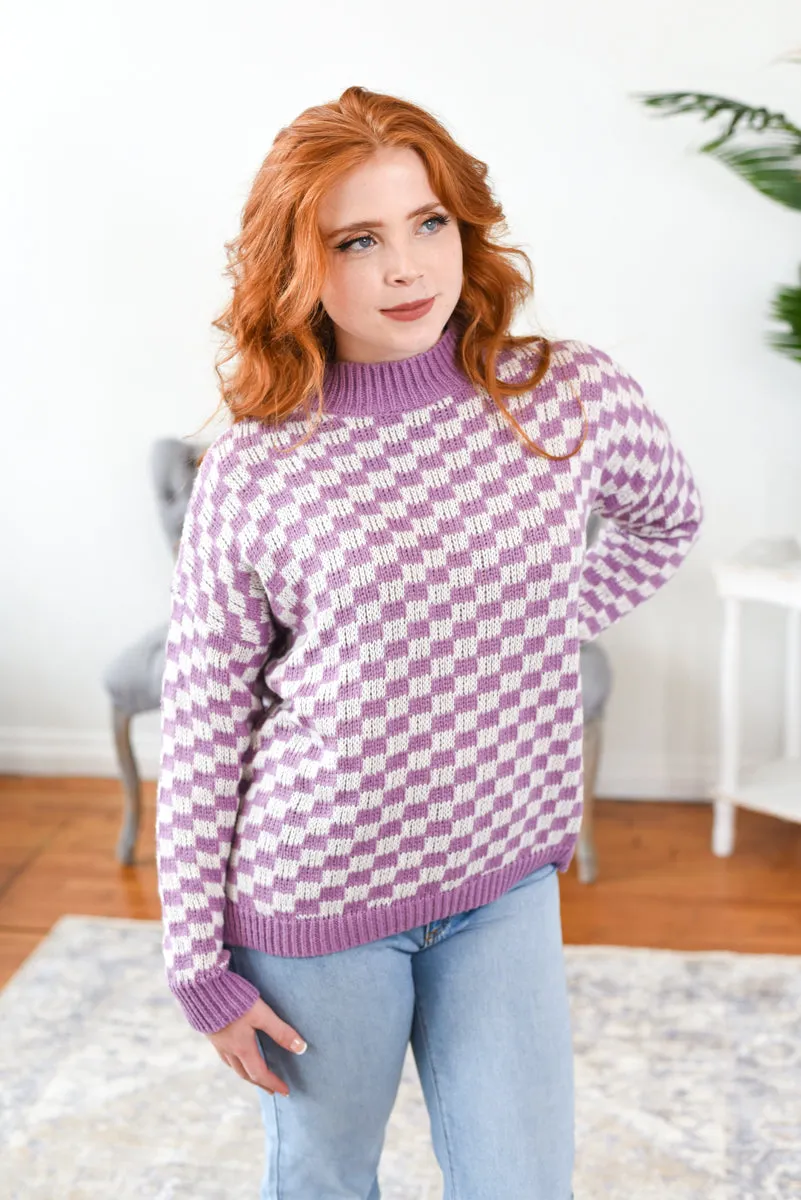Katie Mock-Neck Sweater