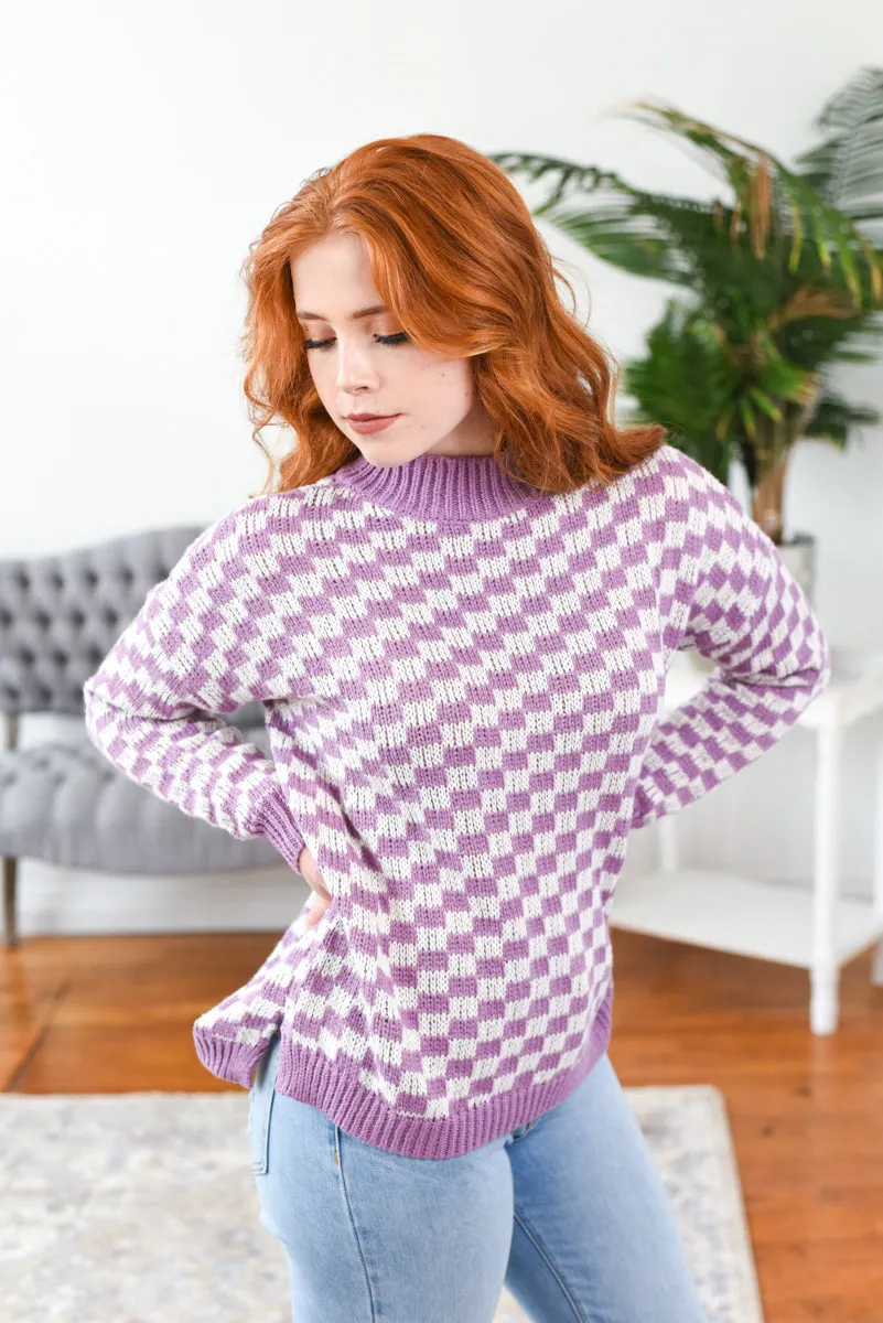Katie Mock-Neck Sweater
