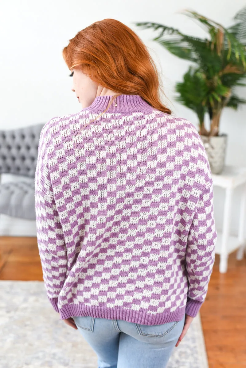 Katie Mock-Neck Sweater