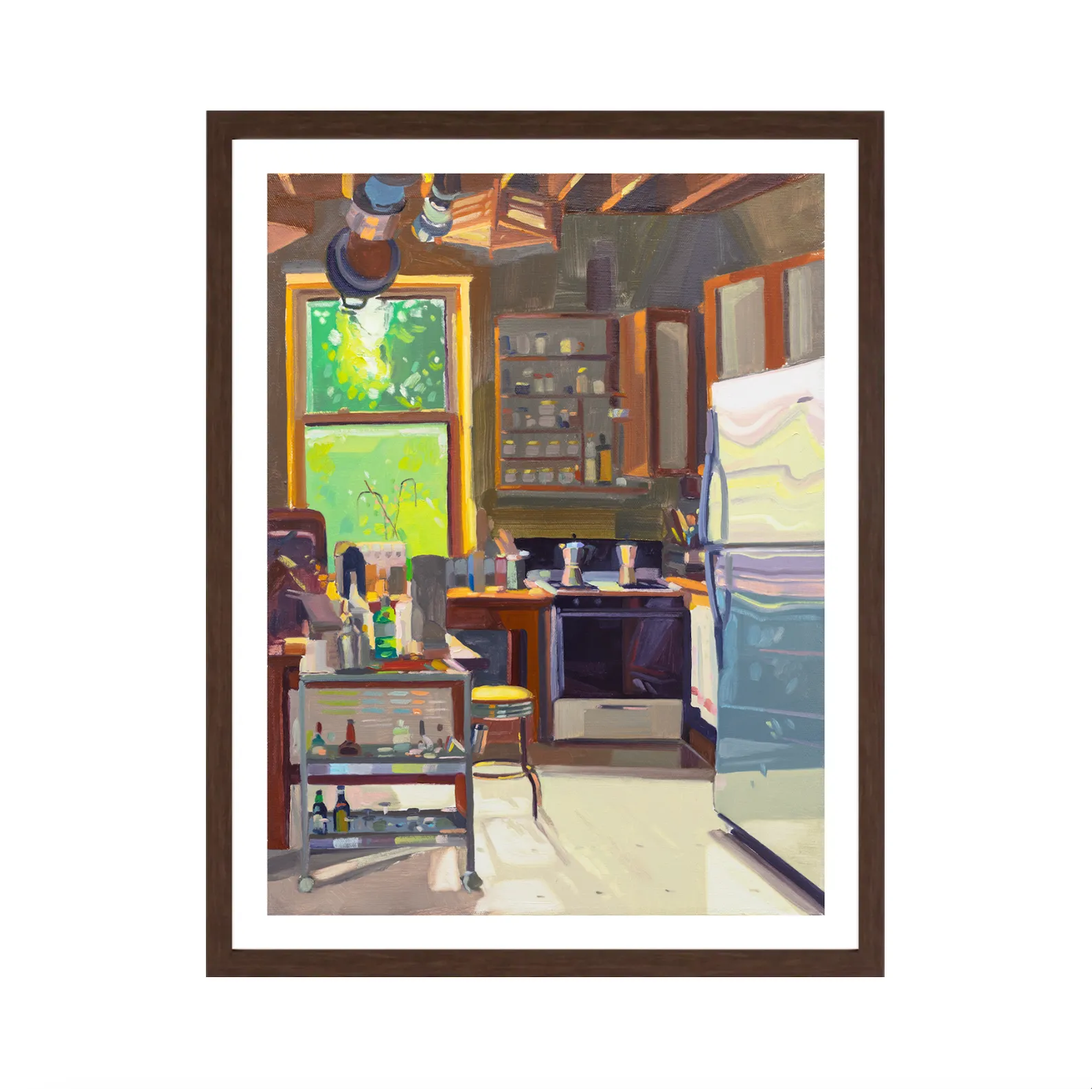 Keiran Brennan Hinton, September Kitchen, 2021; Limited Edition Print