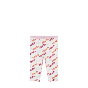 Kenzo Kids Toddler's All-Over Print Logo Leggings