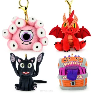 Kidrobot: D&D 3" Plush Charms Wave 1 Bundle (Set of 4)