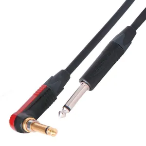 Kinsman Neutrik Silent Plug Angled Tour Series Cable ~ 10ft/3m