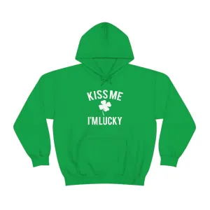 Kiss Me, I'm Lucky hoodie